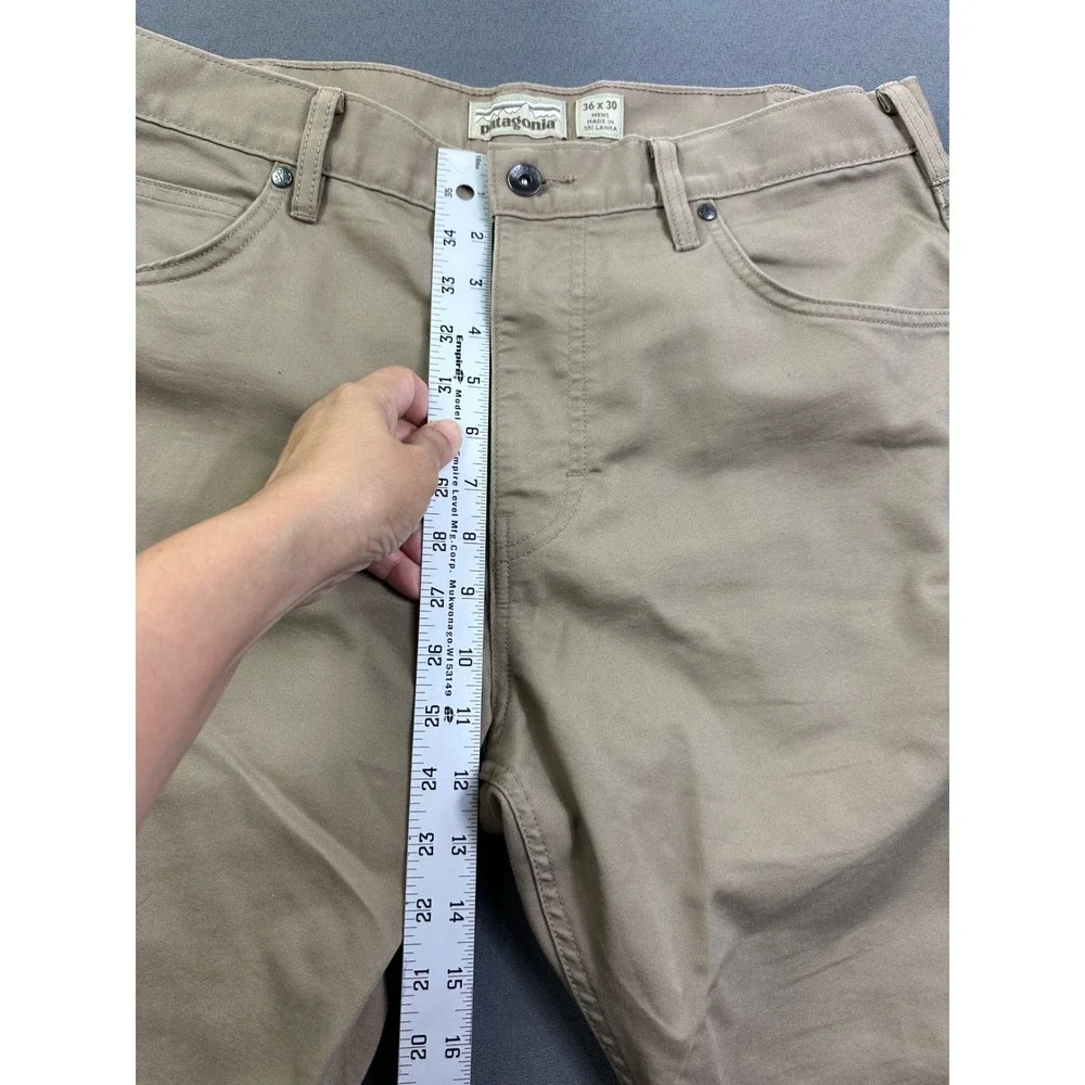 Patagonia Ironclad Performance Straight Leg Pants Men's 36x30 Tan Khaki Workwear